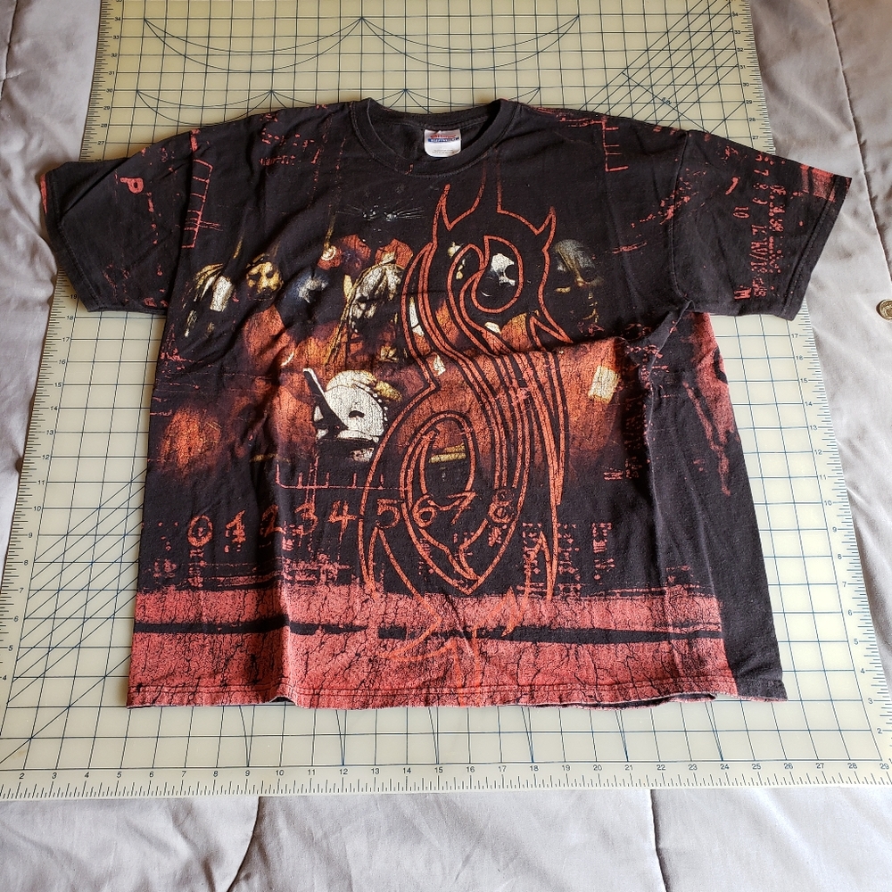 Slipknot all over print t shirt XL